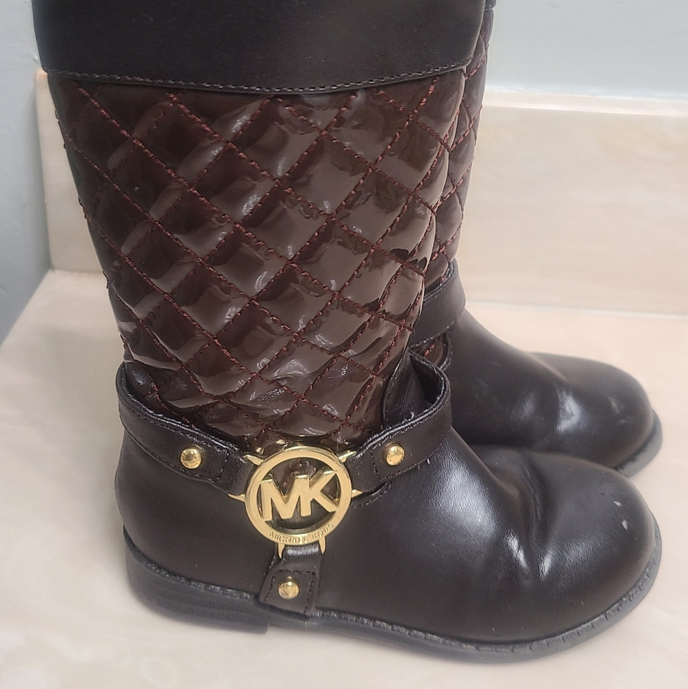 Toddler Girl Micheal Kors Quillted Boot